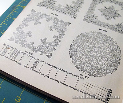 Embroidery Patterns from Old Needlework Catalogs