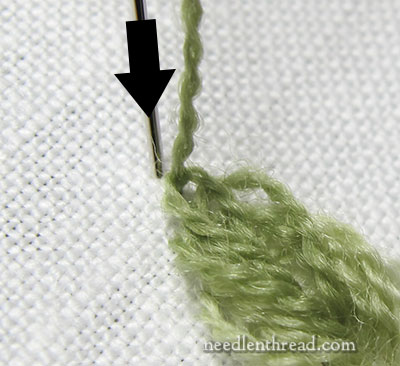 Rose Leaf Stitch