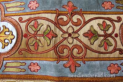 Repairing Hand Embroidered Vestments