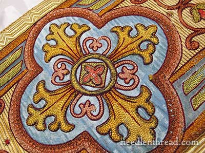 Repairing Hand Embroidered Vestments