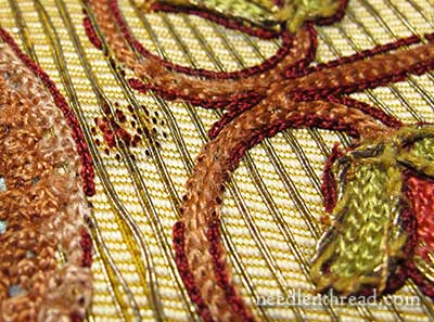 Repairing Hand Embroidered Vestments