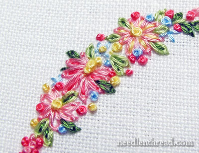 Embroidery Tutorial: How to Embroider a Flower