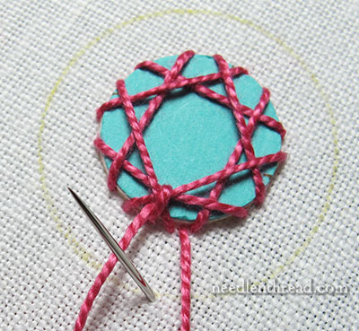 Shisha Embroidery Stitch Variation 3