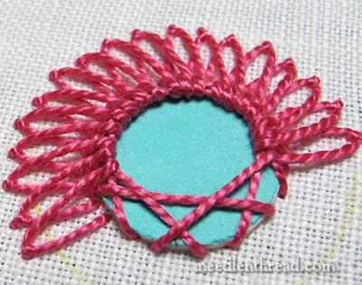 Shisha Embroidery Stitch Variation 3