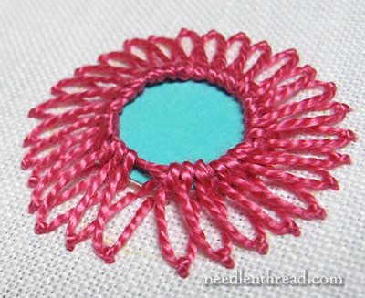 Shisha Embroidery Stitch Variation 3