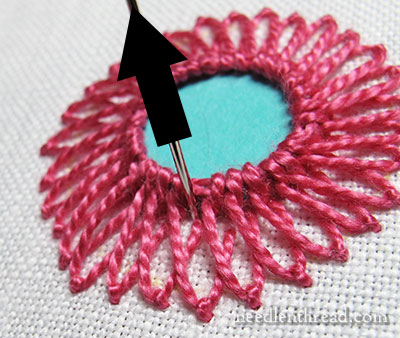 Shisha Embroidery Stitch Variation 3