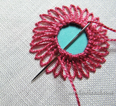 Shisha Embroidery Stitch Variation 3