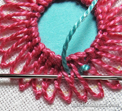 Shisha Embroidery Stitch Variation 3