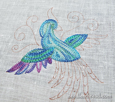 Tambour Beading Kit, Pattern & Instructions only, Right Handed without  beads : Bird of Paradise Bead Embroidery