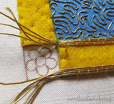 Mission Rose Goldwork & Silk Embroidery