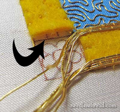 Mission Rose Goldwork & Silk Embroidery