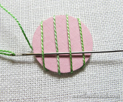 Shisha Mirror Embroidery Stitch: Easy Variation