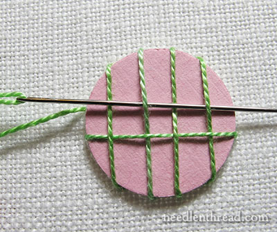 Shisha Mirror Embroidery Stitch: Easy Variation