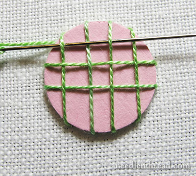 Shisha Mirror Embroidery Stitch: Easy Variation