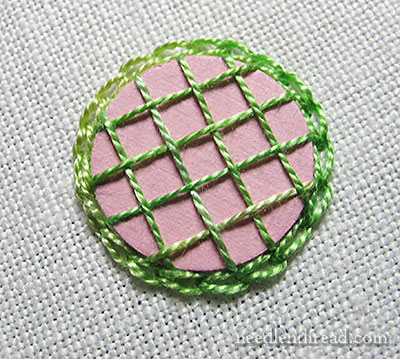 Shisha Mirror Embroidery Stitch: Easy Variation