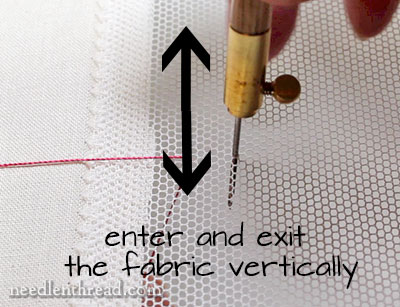 Tambour Embroidery How-To Video: Basic Chain Stitch