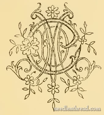 Janon Co Embroidered Monogram Catalog