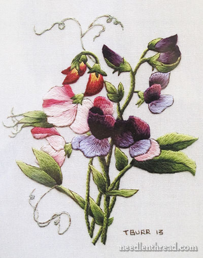 Flowers (Highland Heathers) Embroidery Kit