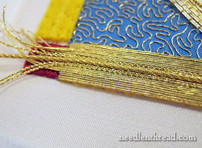 Mission Rose Goldwork Embroidery