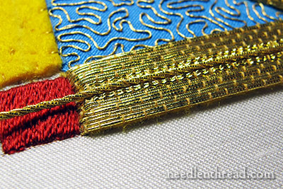 Mission Rose: Goldwork Embroidery - Plunging Twist
