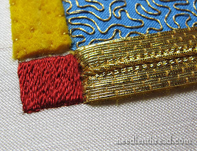 Mission Rose: Goldwork Embroidery - Plunging Twist