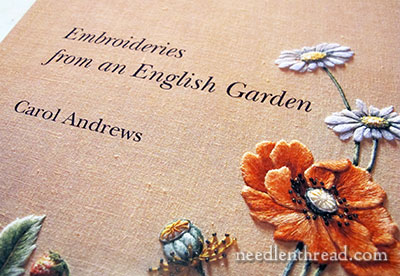Embroideries from an English Garden by Carol Andrews