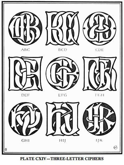 Monograms & Ciphers by Turbayne