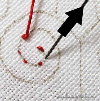 Reverse Chain Stitch