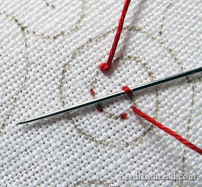 Reverse Chain Stitch