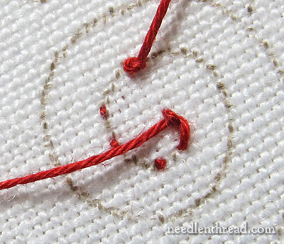 Reverse Chain Stitch