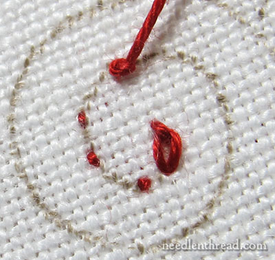 Reverse Chain Stitch