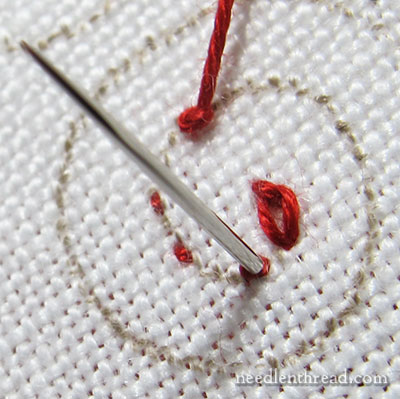 Reverse Chain Stitch