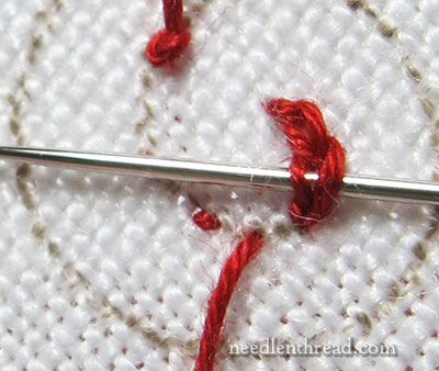 Reverse Chain Stitch