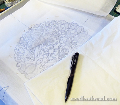 Secret Garden Embroidery Project: Fabric Information
