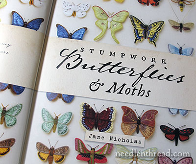 Stumpwork Butterflies & Moths by Jane Nicholas