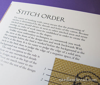 RSN Stitch Guide: Canvas Work