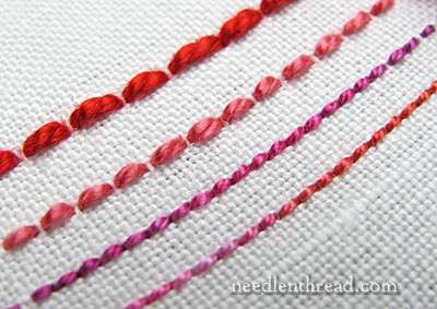 Silk Hand Embroidery Thread 101: Flat Silk –