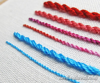 Comparing Cotton Embroidery Threads