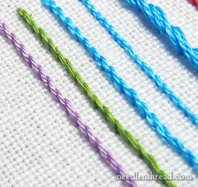 Comparing Cotton Embroidery Threads