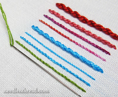 Comparing Cotton Embroidery Threads