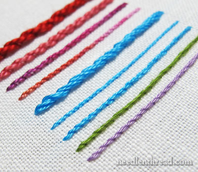 Comparing Cotton Embroidery Threads