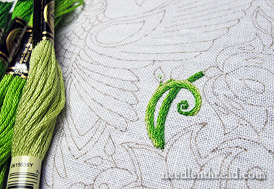 Secret Garden Embroidery Project