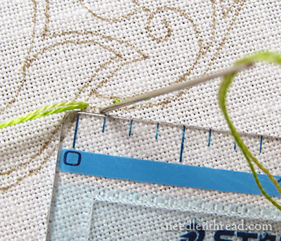 Stem Stitch Filling