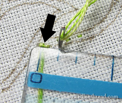 Stem Stitch Filling