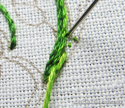 Stem Stitch Filling