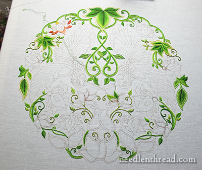 Secret Garden Project: Order of Stitching