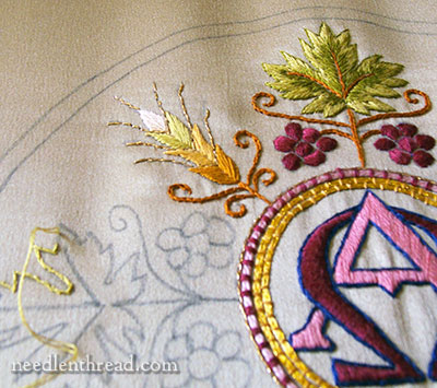 Ecclesiastical Embroidery - Alpha & Omega