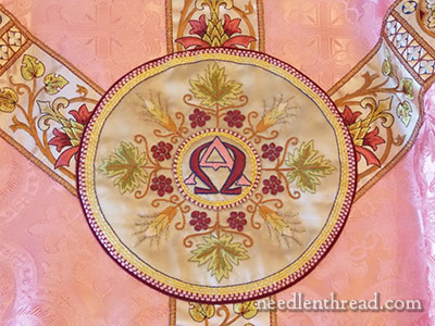 Ecclesiastical Embroidery - Alpha & Omega