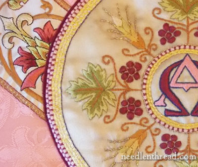 Ecclesiastical Embroidery - Alpha & Omega