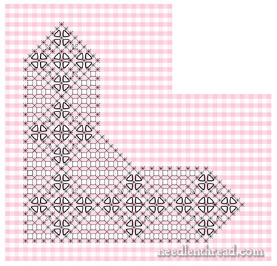 Gingham Lace / Chicken Scratch Embroidery Pattern